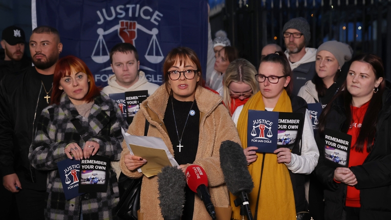 Ian Ogle's daughter Toni Johnston thanked all those who supported the family since her father's murder in 2019