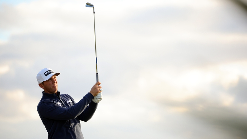 Séamus Power played three holes on his second round before quitting due to a back injury