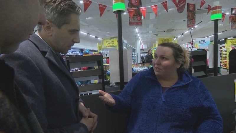 The encounter between Simon Harris and a care worker led to commentary about Section 39 pay