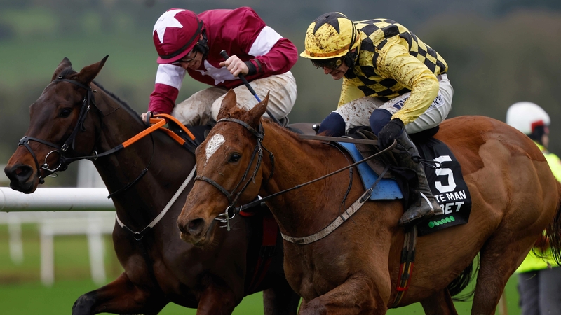 Brighterdaysahead (far side) rallied when headed to see off the defending champion