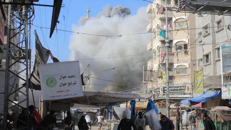 Many of the dead were killed in separate Israeli strikes in central and southern Gaza