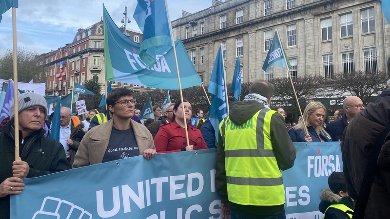 SIPTU General Secretary Joe Cunningham said that the rally was organised to mark the first anniversary of the Dublin riots