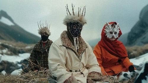 Cushla: "Our music is a mix of Irish folklore, electronic music and psychedelia using sean nós singing as a common thread in our sound." Photo credit: Aigency Studio