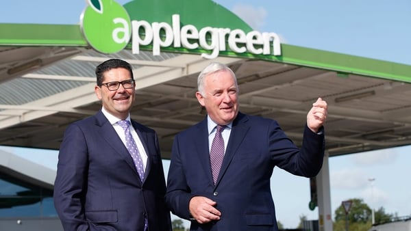 Applegreen's Joe Barrett and Bob Etchingham