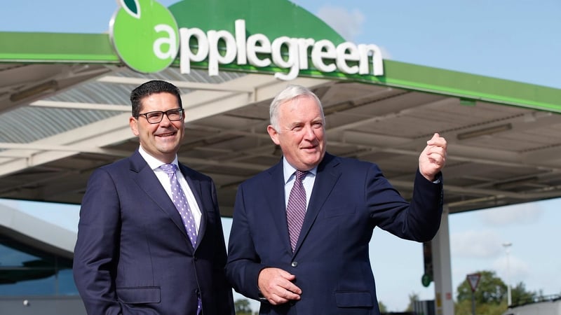 Applegreen's Joe Barrett and Bob Etchingham