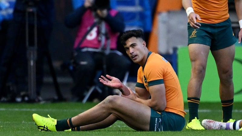 Joseph-Aukuso Suaalii could recover in time for the Dublin clash