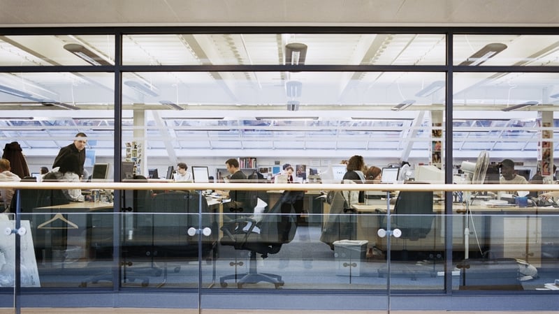 New research shows Irish workers are less likely than the global average to find questionable workplace actions acceptable (Stock image)