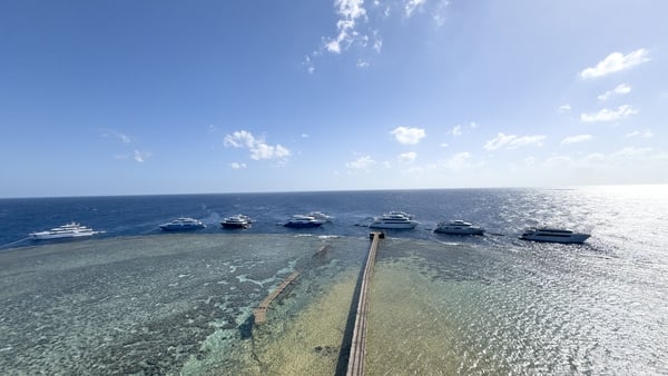 The yacht embarked on Sunday on a multi-day diving trip from Port Ghalib near Marsa Alam (File image)