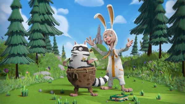 Park Ranger Rooney with her new friend Hare.