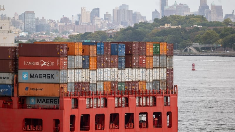 The 100% tariff on China's US-bound exports is set to come into force on 1 November