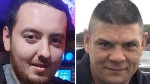 Ryan Glenn, 25, and Gordy Galbraith, who was in his 30s, died at the scene on Friday