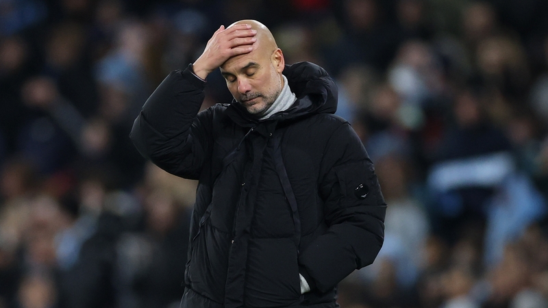Pep Guardiola has resigned himself to a season of unprecedented challenges