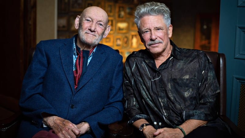 Paddy Cole with Adam Clayton