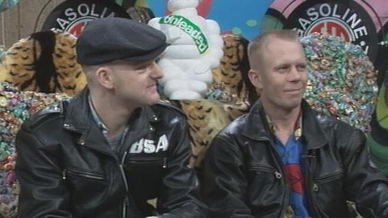 Andy Bell and Vince Clarke of Erasure (1989)