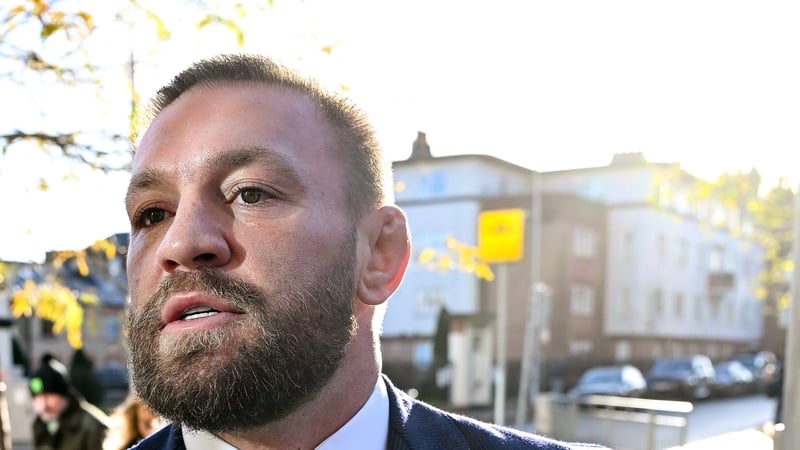 Seans go ndéanfar Conor McGregor a chroscheistiú faoi fhíseán CCTV