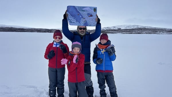 Tom Bán and the Bush Kids go to the land of ice!