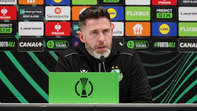 Stephen Bradley's Shamrock Rovers lie seventh in the Conference League standings