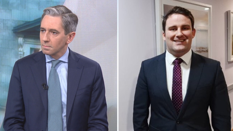 Simon Harris said he would need to reflect on whether he would canvass with John McGahon