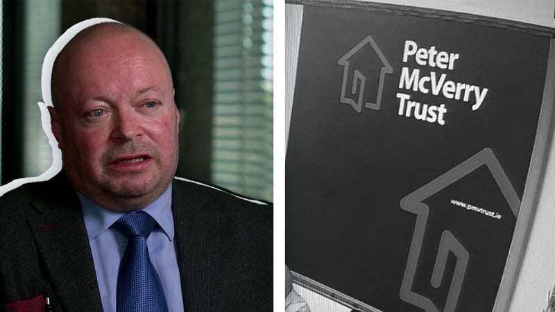 John Kinsella says his business is owed €118,000 by the McVerry Trust