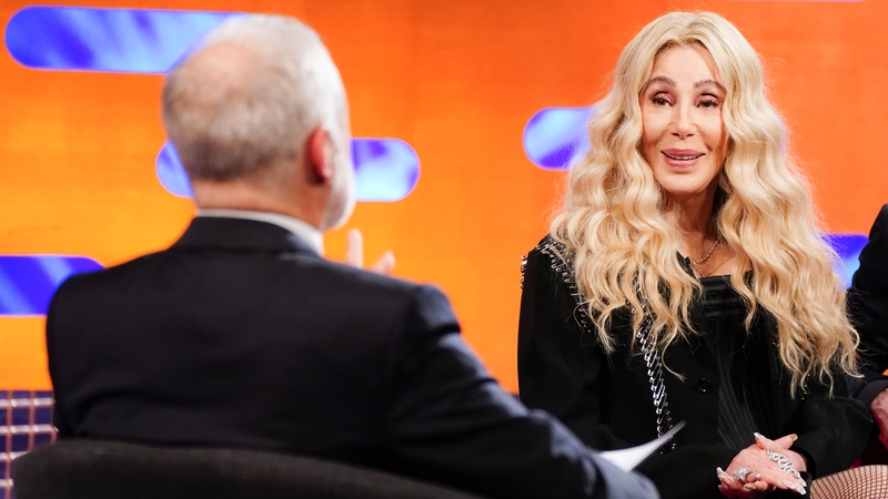 Cher on Friday's Graham Norton Show - "You're not meant to be singing at this age"