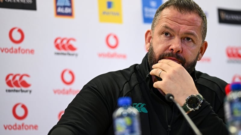 Andy Farrell takes charge of his last game before taking up Lions duties