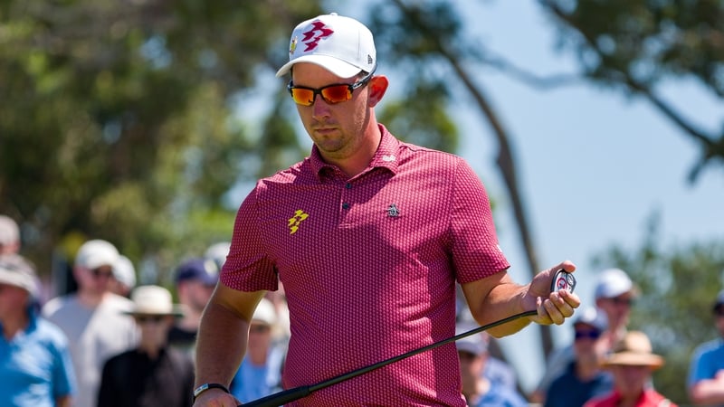 A hat-trick of birdies on the inward nine propelled Lucas Herbert forward