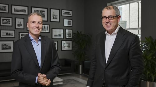 Feargal Brennan, Managing Partner of ByrneWallace, and Richard Curran, Managing Partner of LK Shields Solicitors