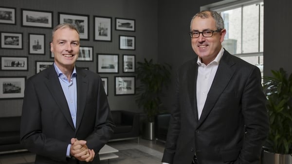 Feargal Brennan, Managing Partner of ByrneWallace, and Richard Curran, Managing Partner of LK Shields Solicitors