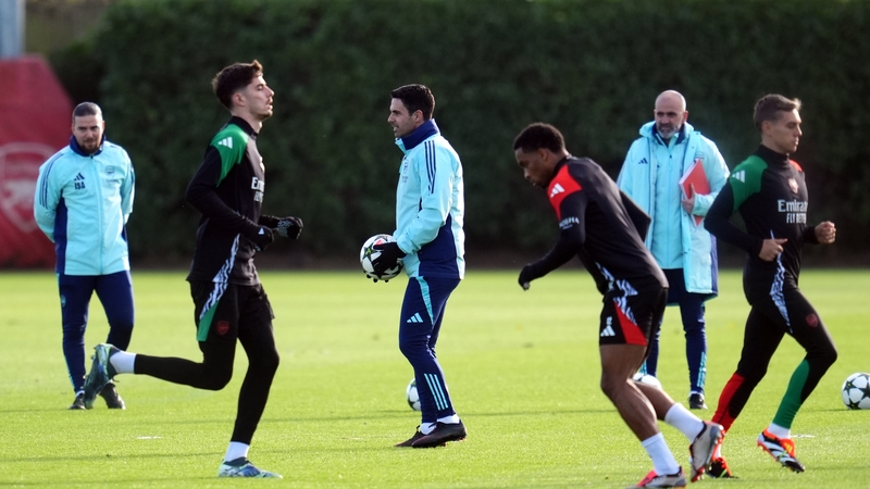 Mikel Arteta's Arsenal are currently nine points behind Liverpool