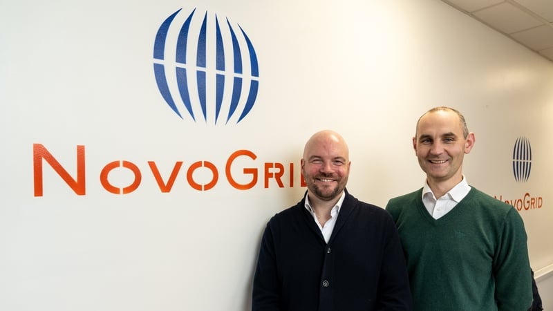 NovoGrid co-founders Paul Manning and Professor Andrew Keane