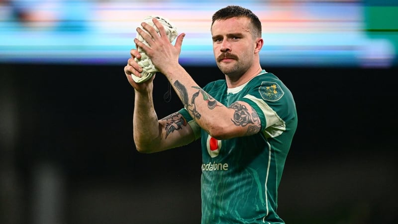 Mack Hansen will win his 25th cap for Ireland on Saturday