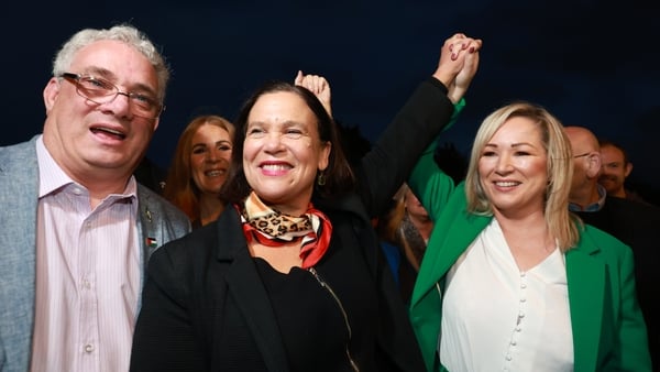 Mary Lou McDonald, who topped the poll in Dublin Central, said she will always want to do better, to have more votes, and to win more seats.