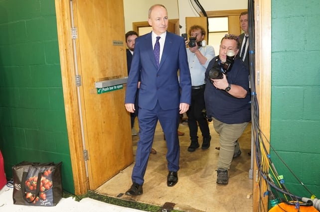 Fianna Fáil leader Micheál Martin was elected on the first count after topping the poll in Cork South-Central