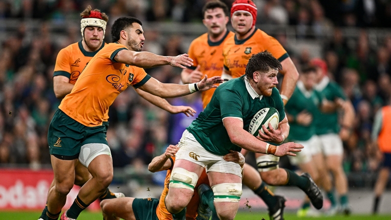 Joe McCarthy has started every game for Ireland in 2024