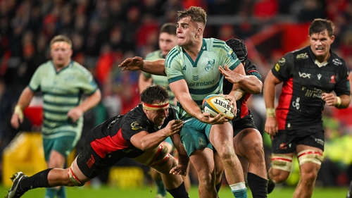 Alex Kendellan was a try-scorer for Munster