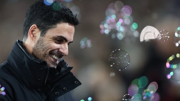 Mikel Arteta saw his side ease to victory at the London Stadium