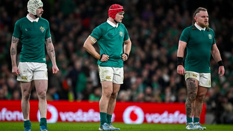 Ireland trailed with seven minutes to play against Australia