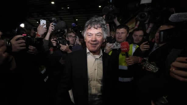 Gerry Hutch at the RDS for the count