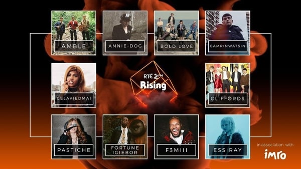 2FM Rising 2025 - Irish musical acts to watch