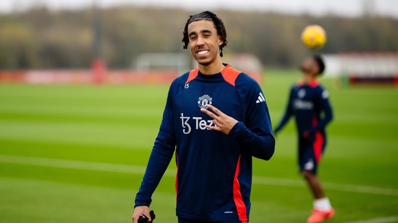 Leny Yoro joined United in the summer from Lille in a €62million deal, rising to €70m