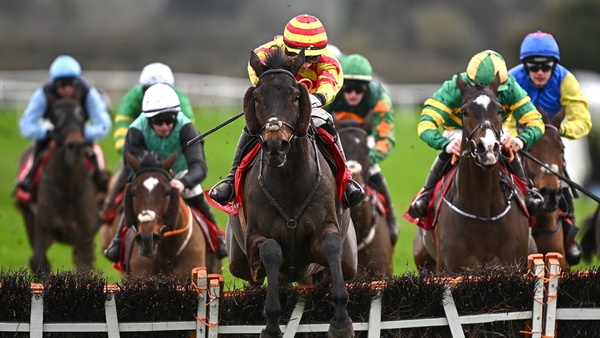 Franciscan Rock racing to victory last month