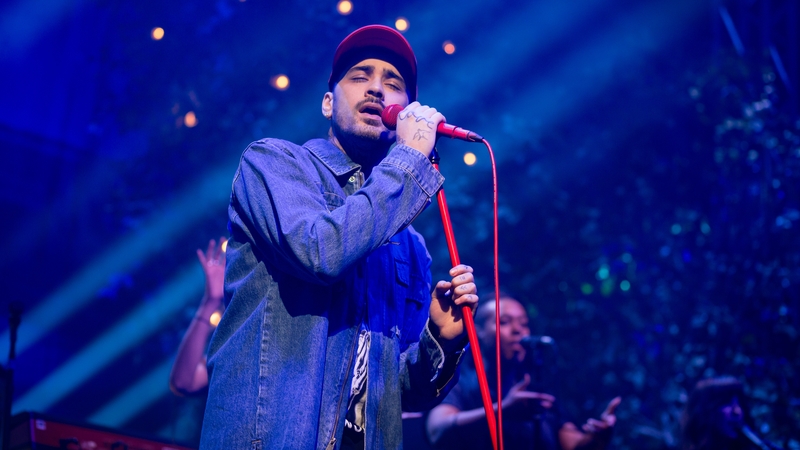 Zayn Malik, pictured on stage in Leeds last month