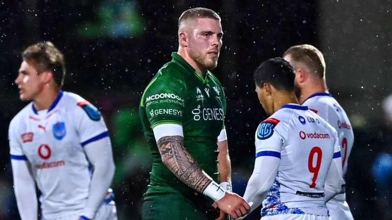 Sean Jansen is suspended for games against Zebre, Perpignan and Leinster