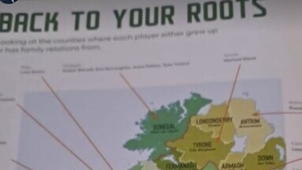 The page in the programme that made mention of Londonderry