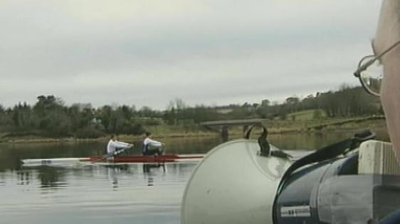 Olympic Rowers in Training on Blessington Lake, 2000