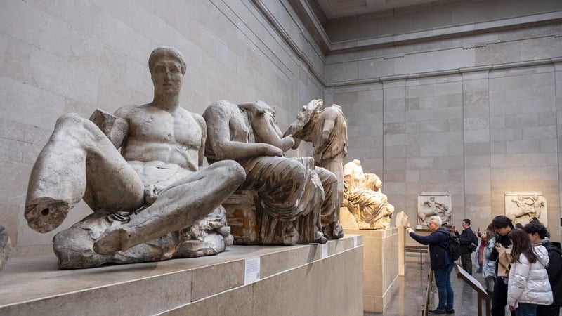 The Parthenon Marbles are considered stolen goods by Greece