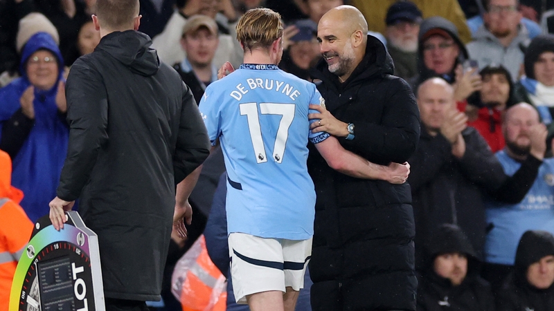 Pep Guardiola couldn't hide his delight at having Kevin de Bruyne back and now approaching the peak of his powers