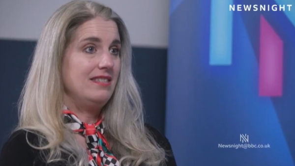 Author Shannon Kyle discussed her alleged experiences on BBC Newsnight on Wednesday
