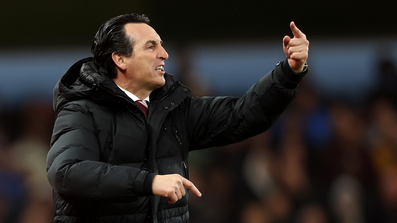 Villa boss Unai Emery