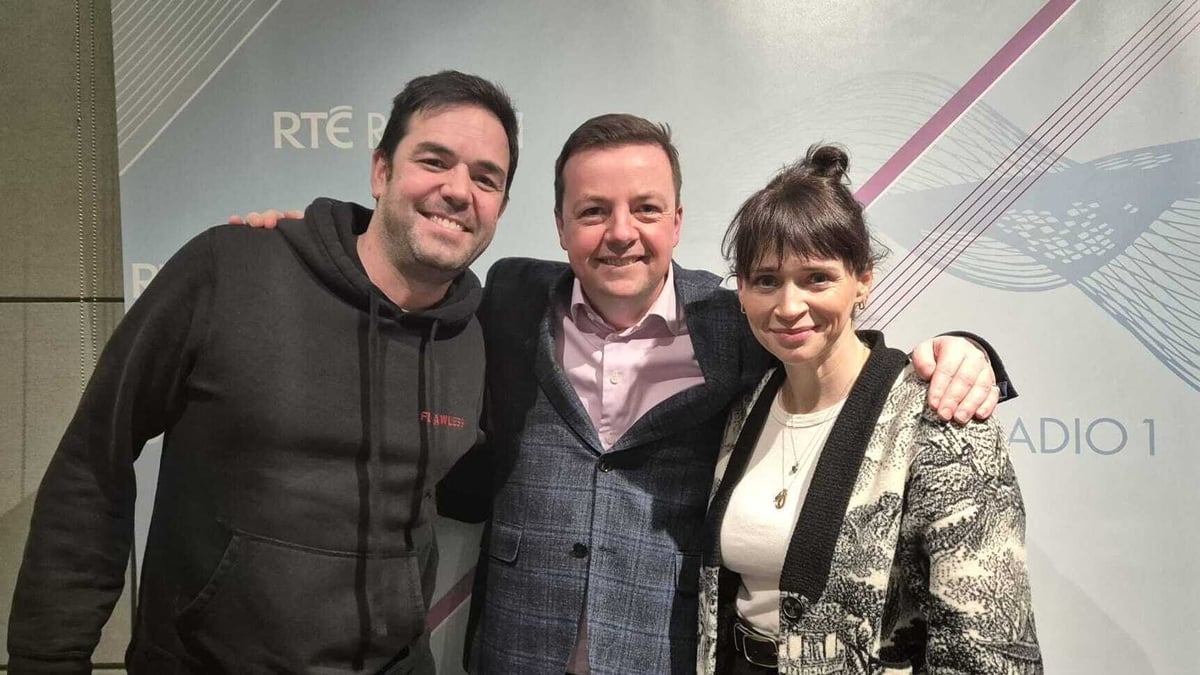 Ferryman stars Charlene McKenna and Aaron McCusker on biggest roles, babies and borders